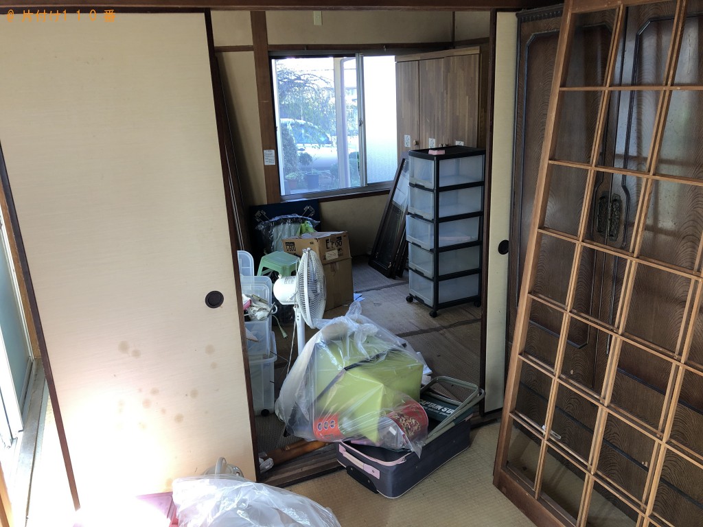 【熊本市東区】冷蔵庫、洗濯機、整理ダンスの回収・処分ご依頼