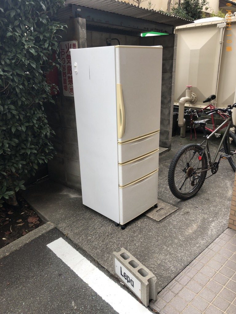 【熊本市中央区】冷蔵庫の回収・処分ご依頼　お客様の声