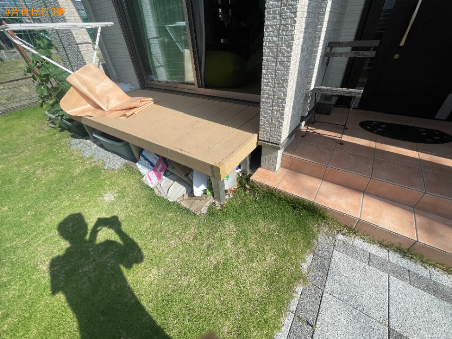 三人掛けソファーの回収・処分ご依頼　お客様の声