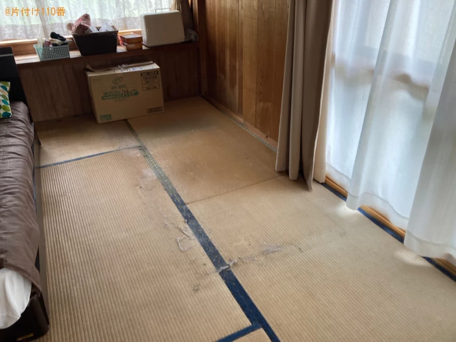 マットレス付きシングルベッド、タンスの回収・処分ご依頼